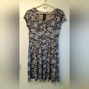 Brown/white flowery Michael Kors summer dress - size small